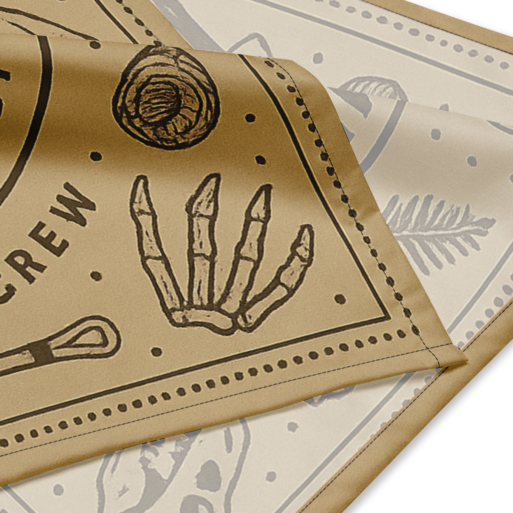 Fossil Hunters Club All-over print bandana - Image 4