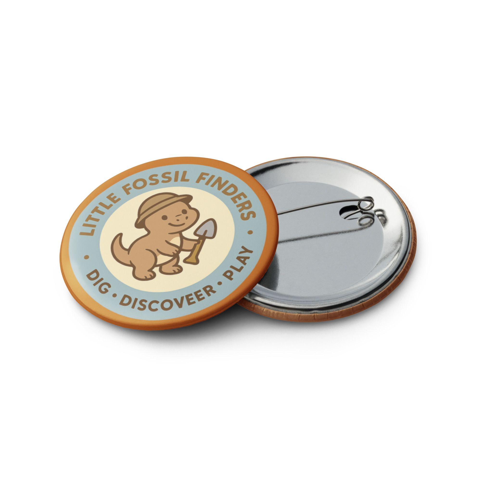 Fossil Hunters Club badge Set 1 - Image 3