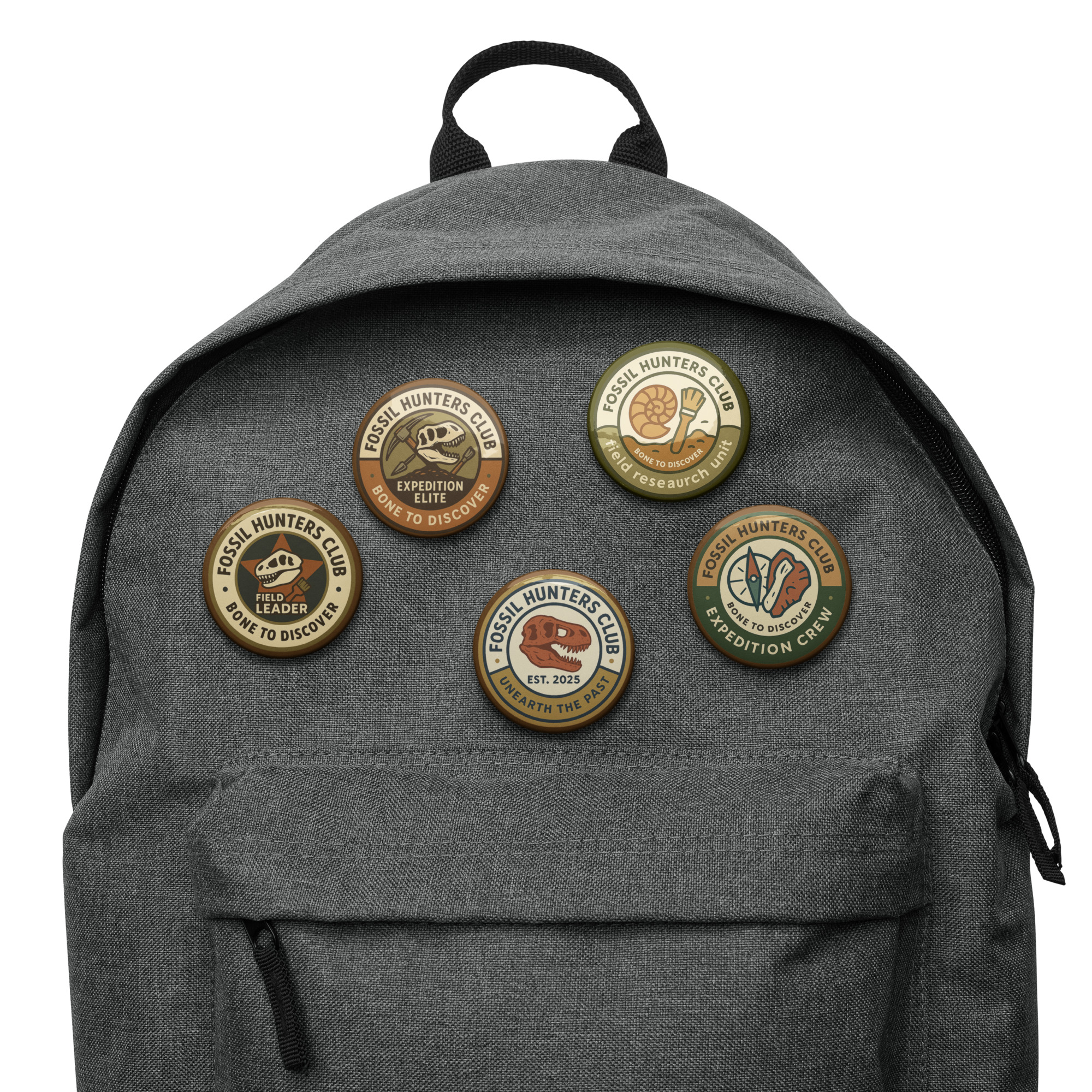 Fossil Hunters Club Badge Set 2 - Image 8