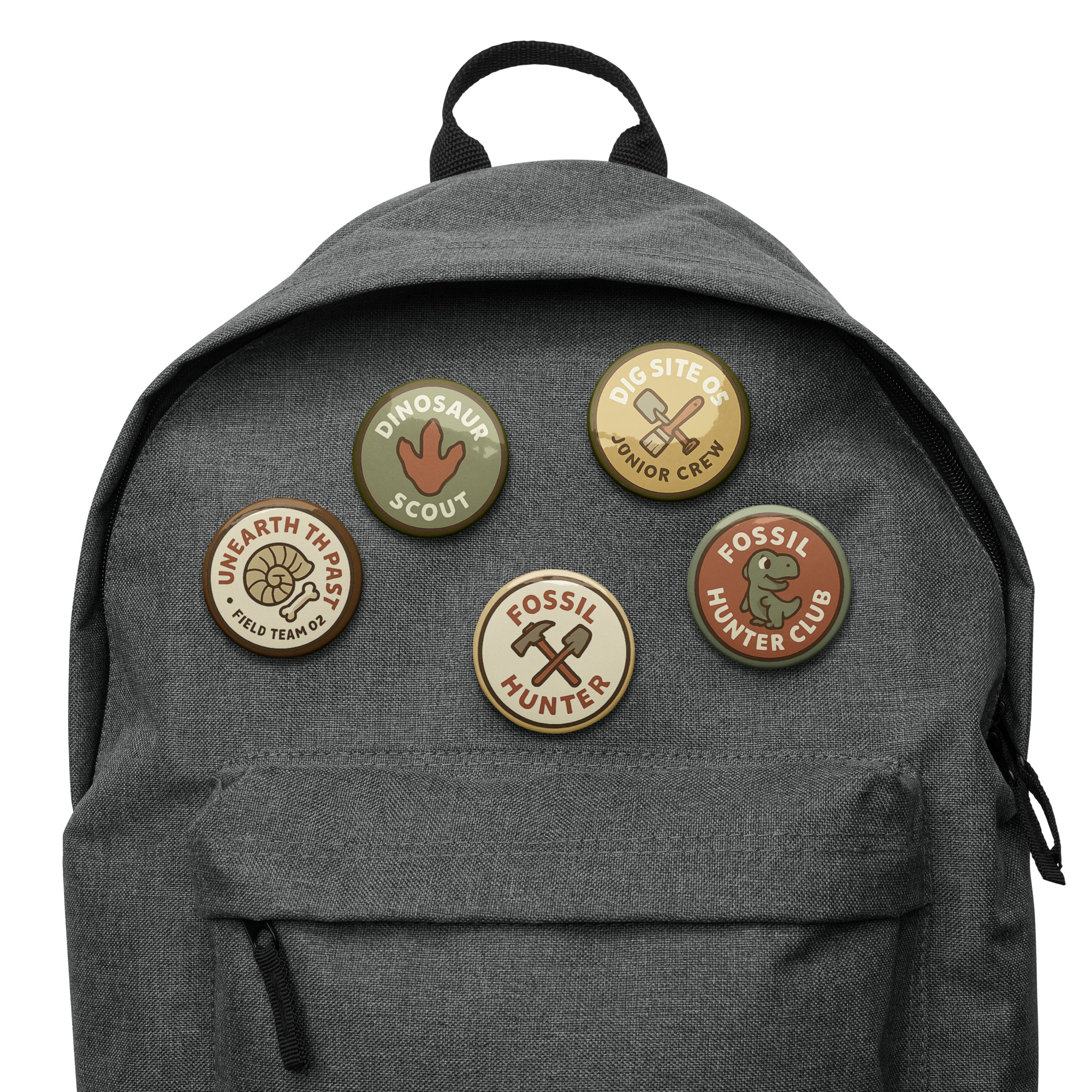 Fossil Hunters Club Badge Set 5 - Image 7