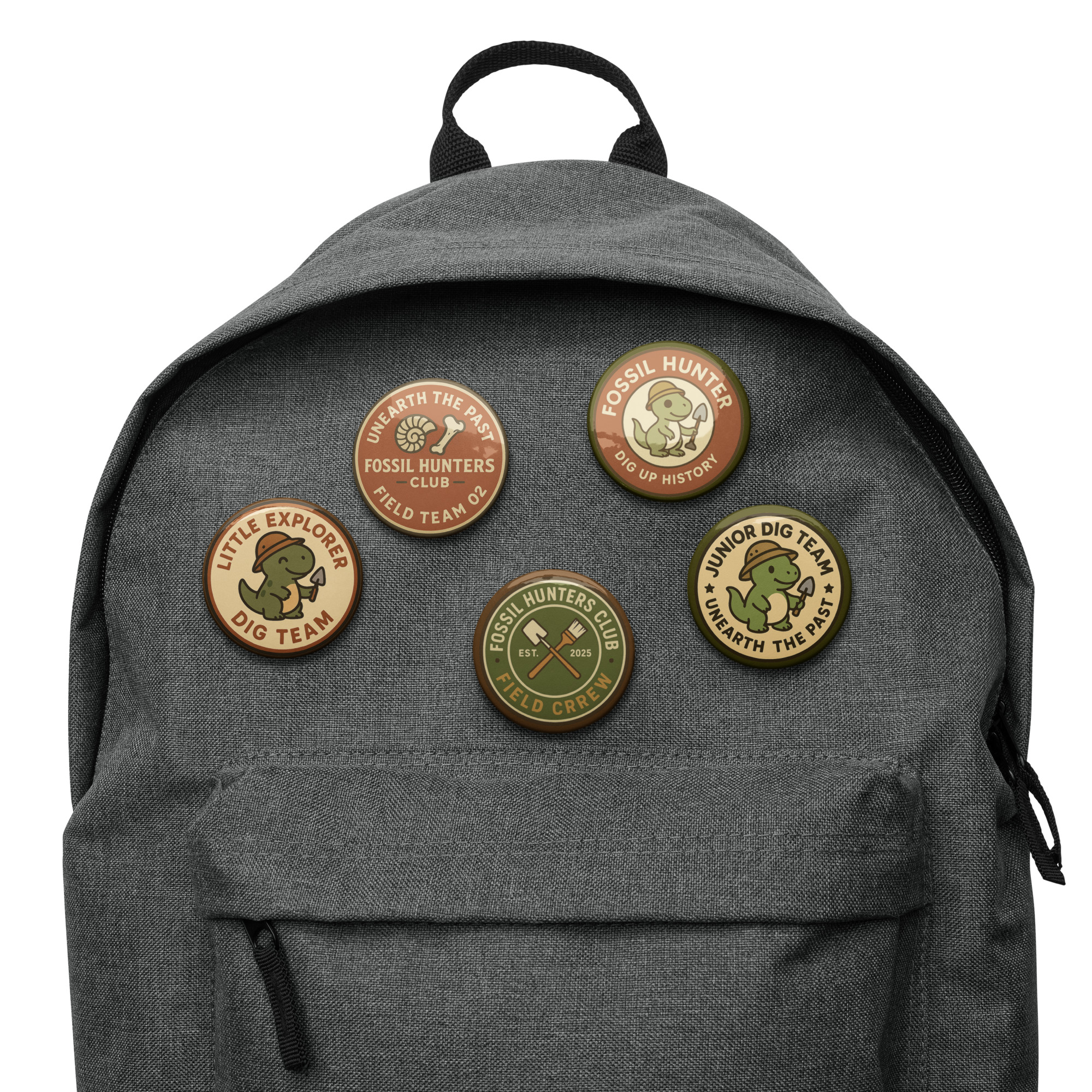 Fossil Hunter Club Badge Set 6 - Image 8