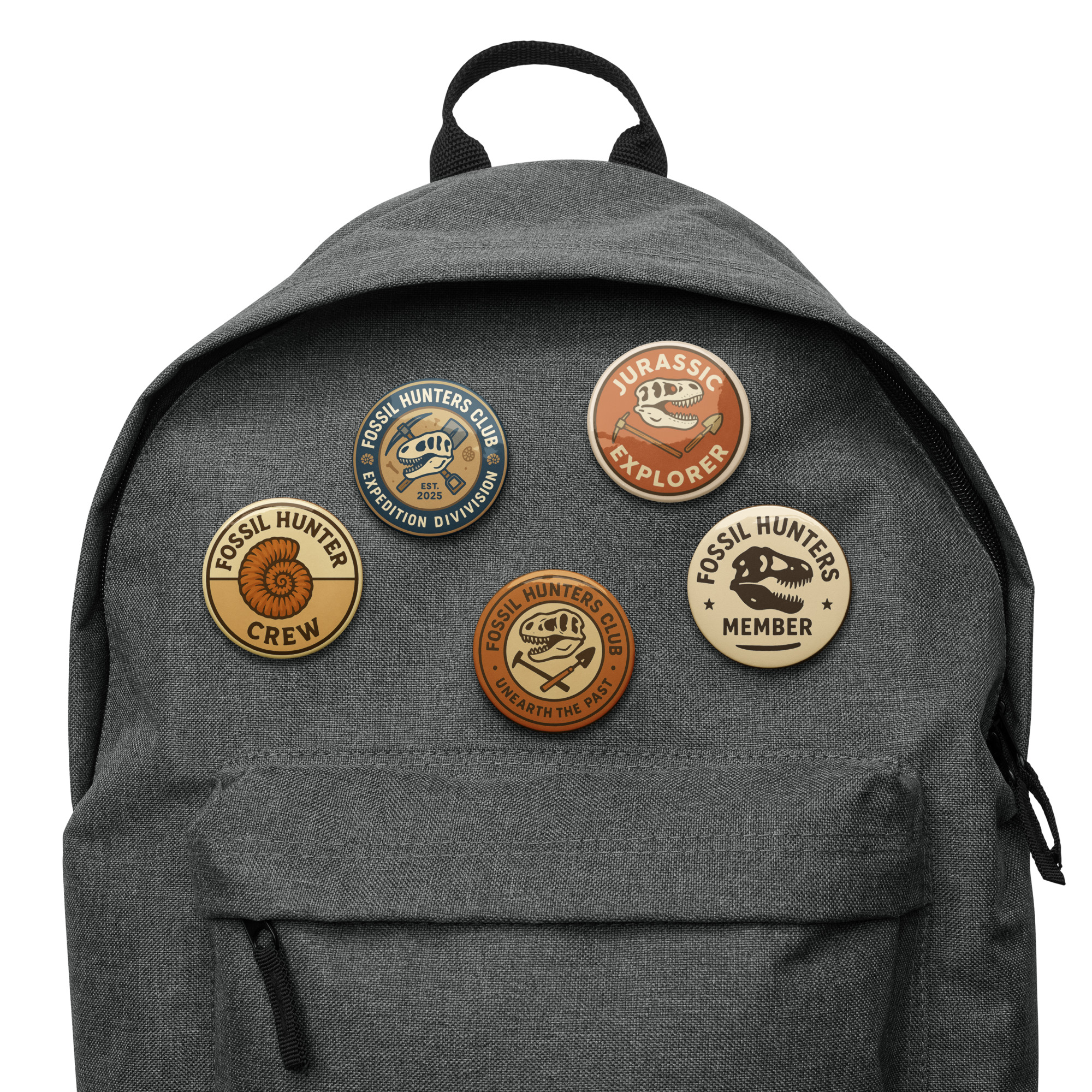 Fossil Hunter Club Badge Set 7 - Image 7