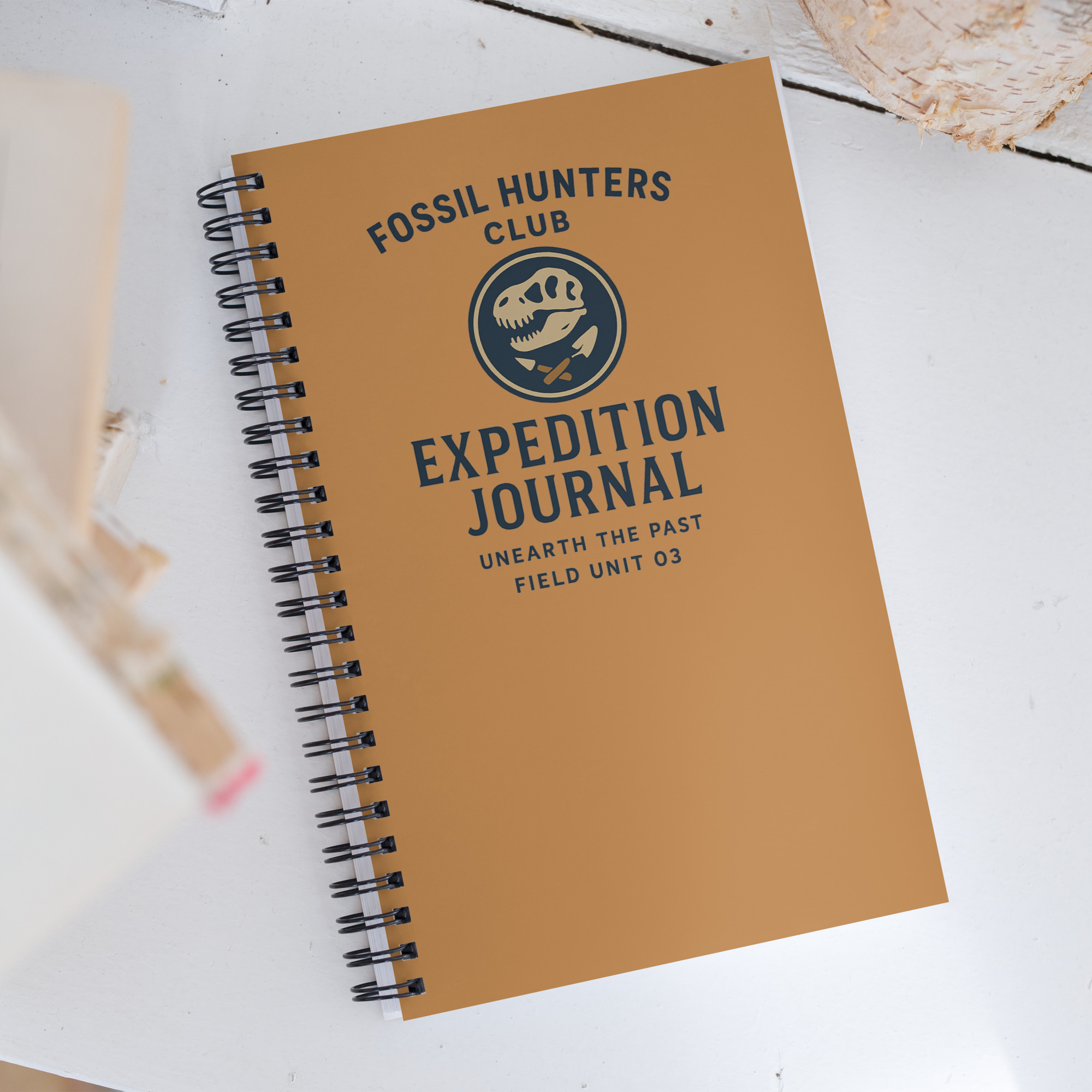 Fossil Hunters Club Expedition Journal Spiral notebook - Image 7