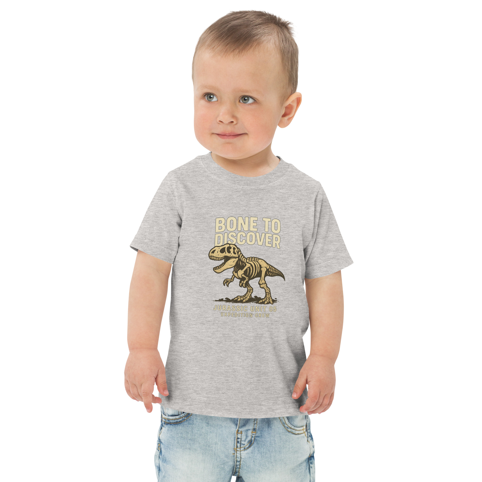 Bone To Discover Toddler jersey t-shirt - Image 6