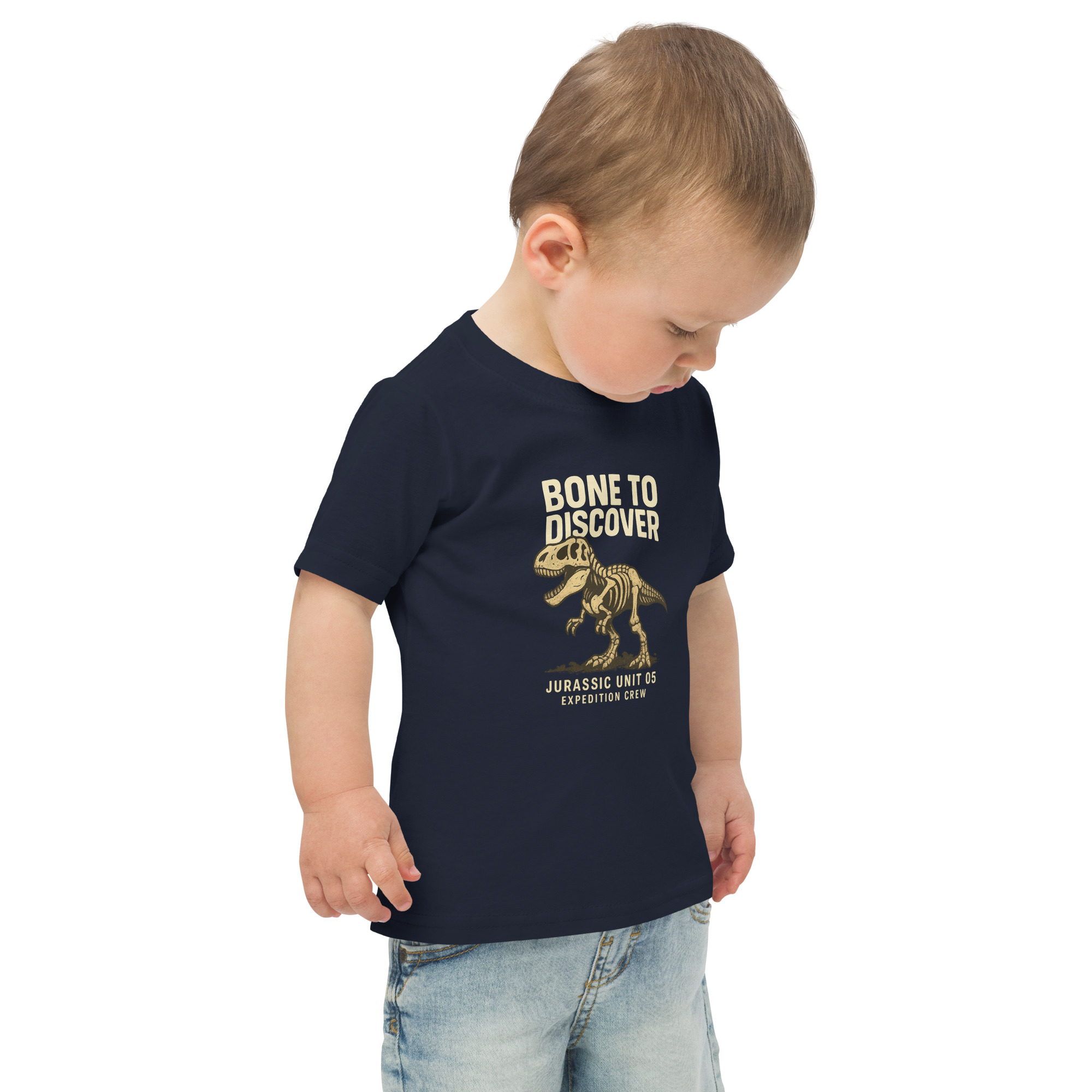 Bone To Discover Toddler jersey t-shirt - Image 8