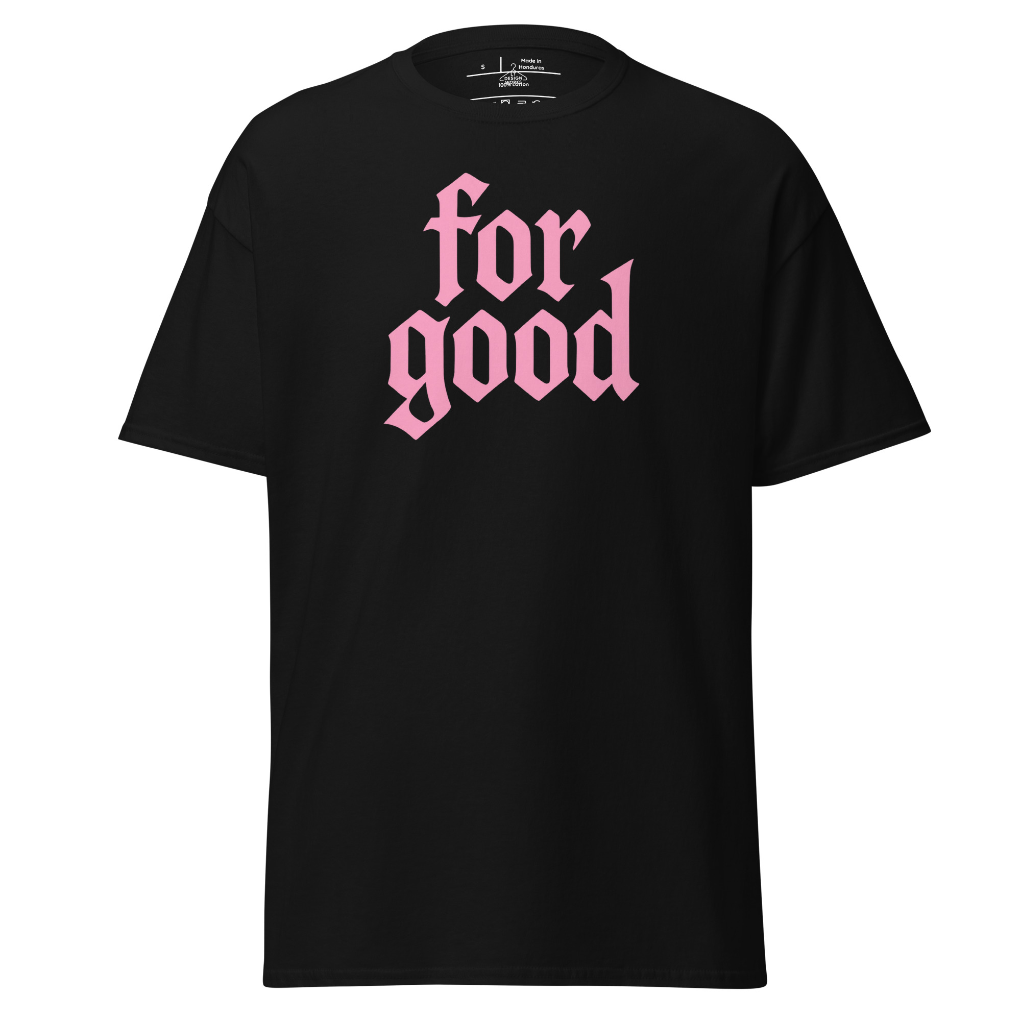 For Good T-Shirt – Pink. - Image 5